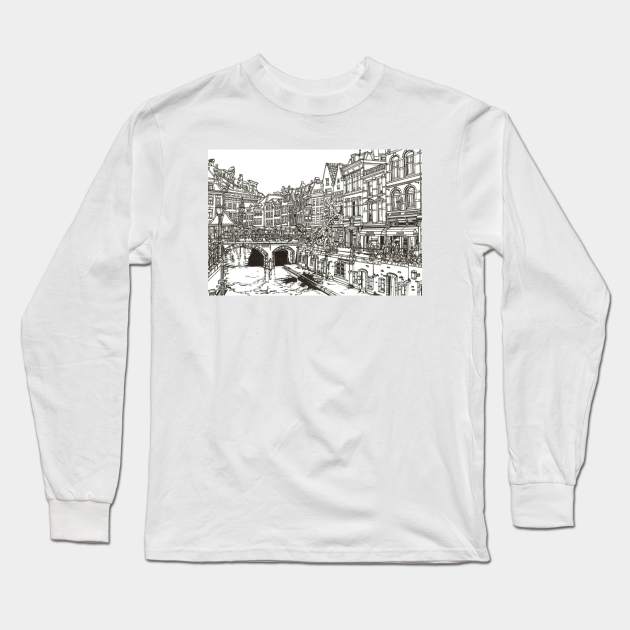 Amsterdam Long Sleeve T-Shirt by valery in the gallery